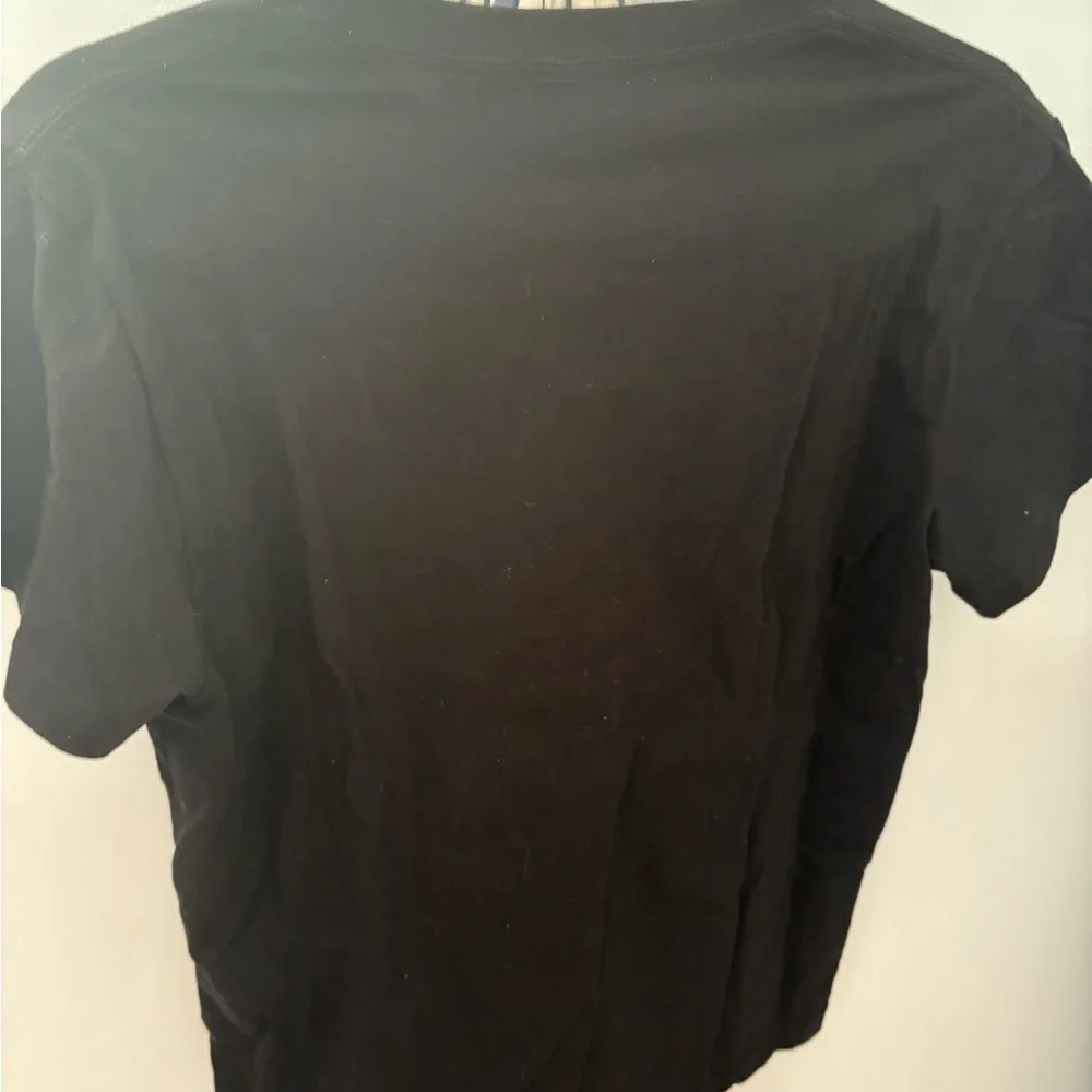Loewe Black T-Shirt with Pink Logo - Picture 4 of 5